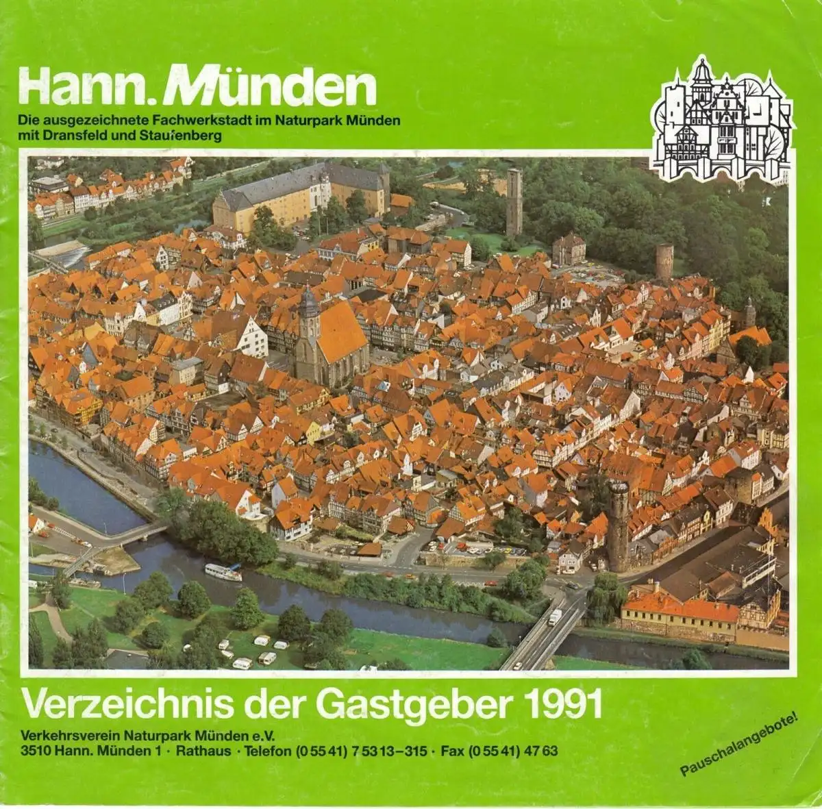 Hann. Münden, Gastgeberverzeichnis 1991