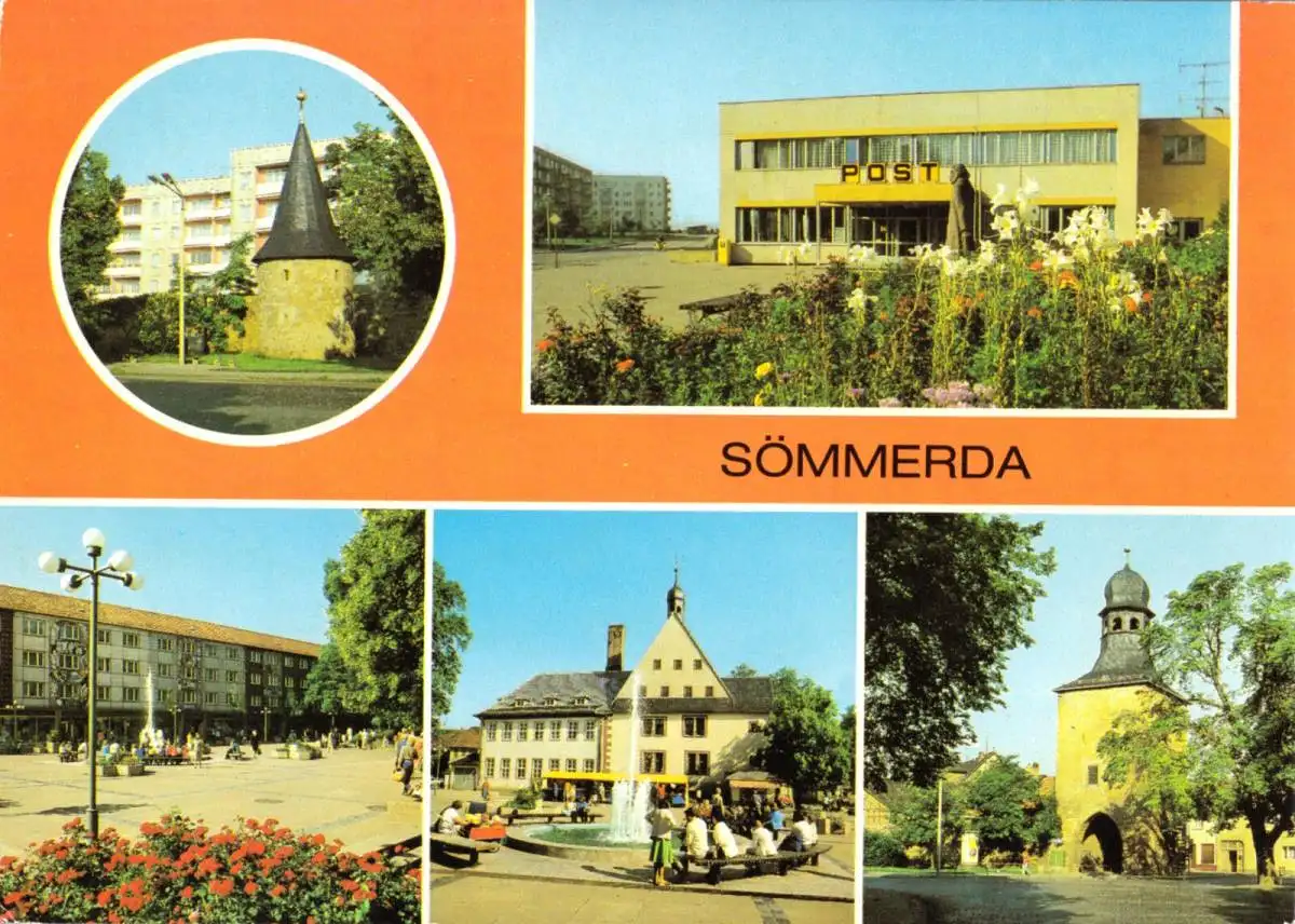 AK, Sömmerda, fünf Abb., 1985