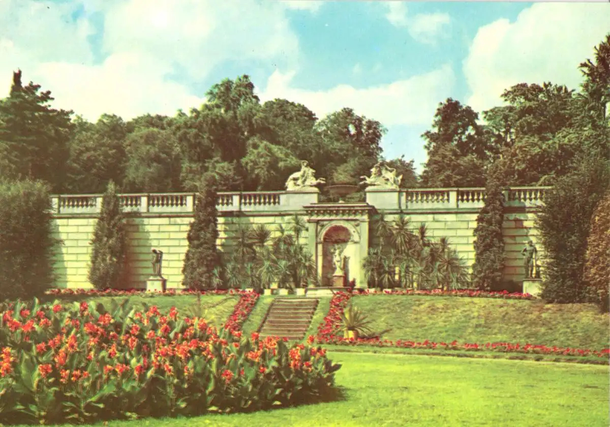 AK, Potsdam, Park Sanssouci, Sizilianischer Garten, 1976