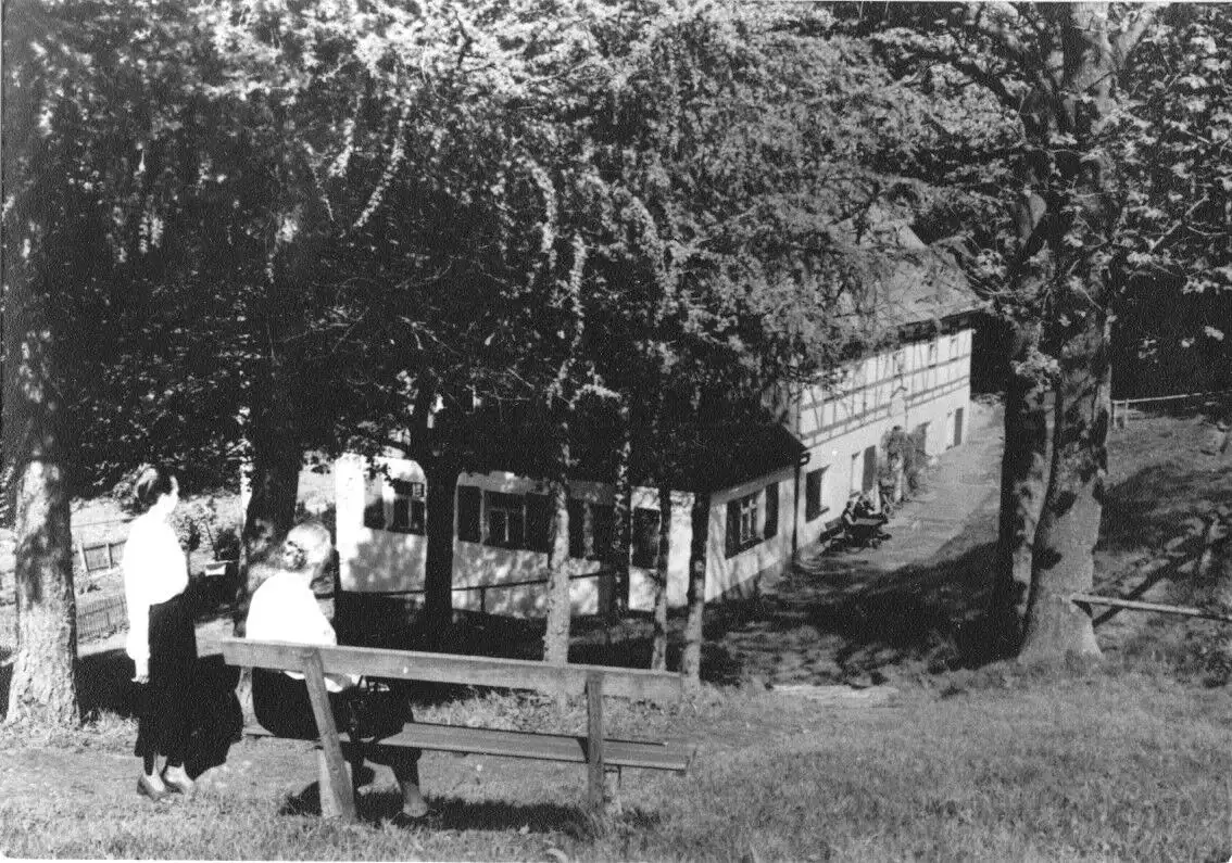 AK, Ansprung Erzgeb., Hüttstattmühle, 1961