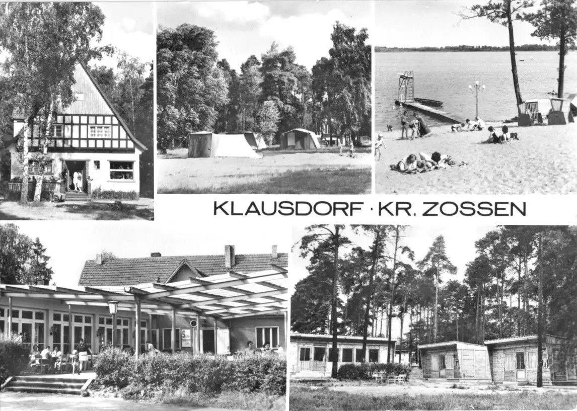 AK, Klausdorf Kr. Zossen, fünf Abb., 1982