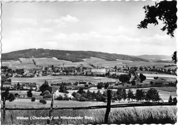 AK, Wilthen Oberlausitz, Teilansicht, 1963