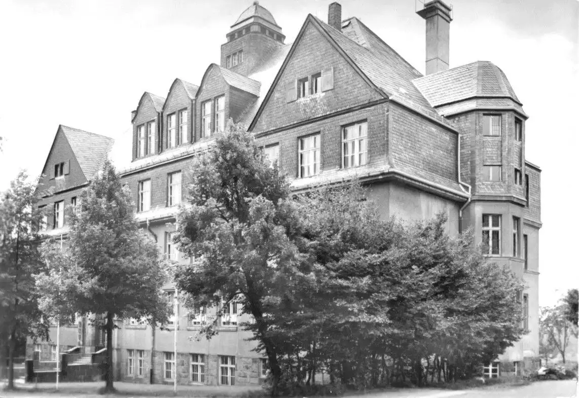 AK, Treuen Vogtl., Lessing-Oberschule, Gebäude II, 1975