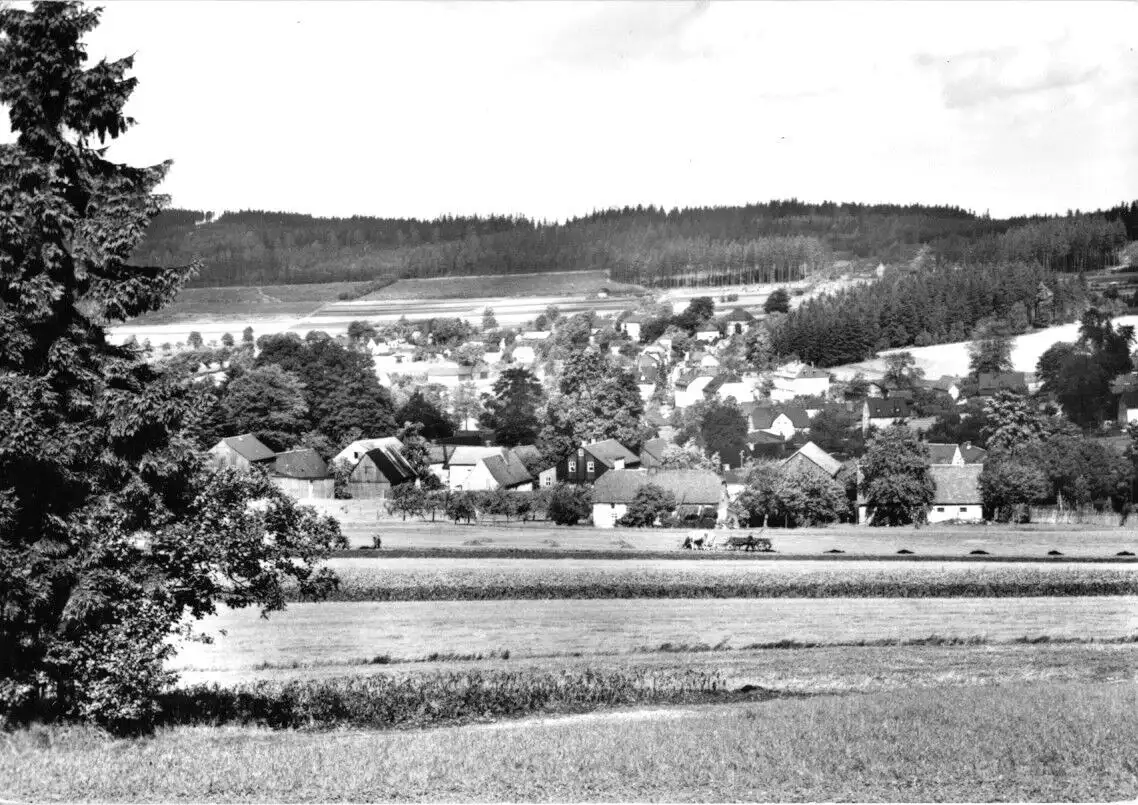 AK, Kottengrün Vogtl., Teilansicht, 1977