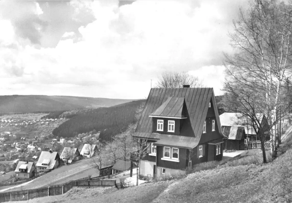 AK, Klingenthal i. Sa., Am Aschberg, 1966