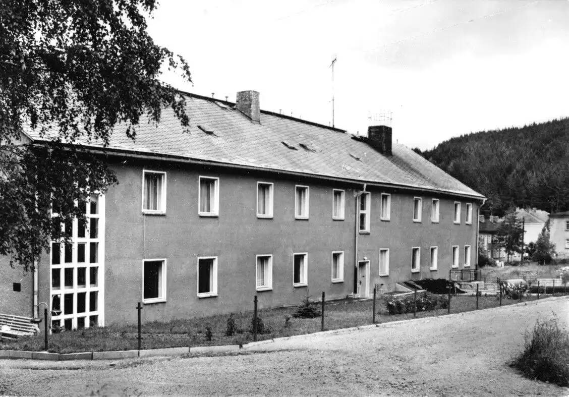 AK, Anthonsthal, OT Antonshöhe, Straßenpartie, 1977