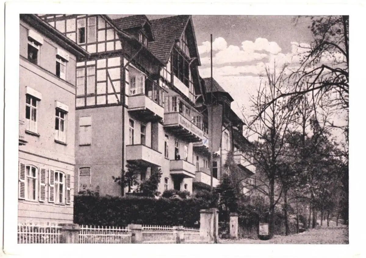 AK, Bad Liebenstein, Kurheim Edelweiß, 1960
