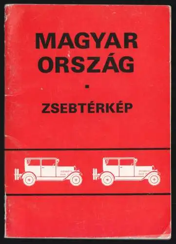 Kleiner Taschen-Autoatlas, Ungarn, 1986/87