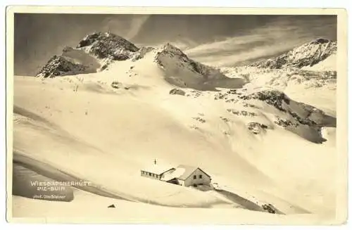 AK, Piz-Buin, Wiesbadenerhütte, 1928