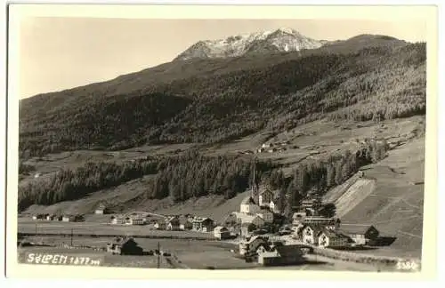 AK, Sölden, Tirol, Teilansicht, um 1940