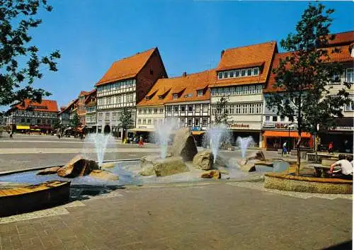 AK, Osterode am Harz, Marktplatz, 1989