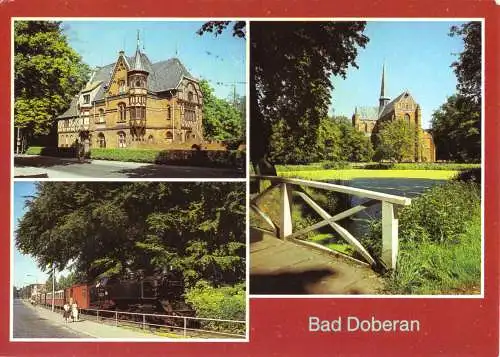 AK, Bad Doberan, drei Abb., um 1987