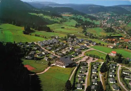 AK, Lenzkirch Hochschwarzw., Schwarzwaldhotel Ruhbühl, Luftbild, 1994