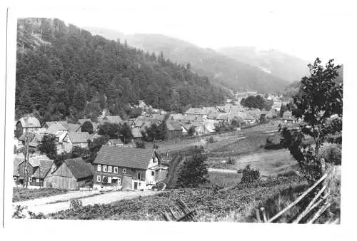 AK, Schleusingerneundorf Thür., Teilansicht, 1959