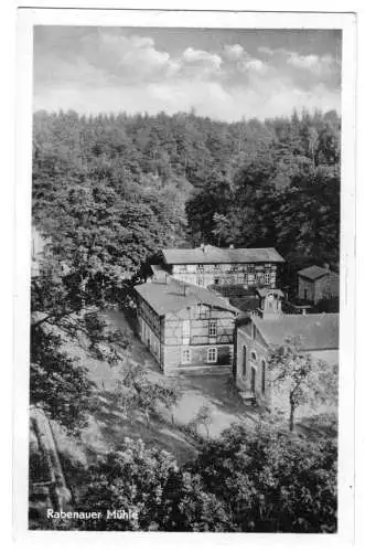 AK, Rabenau, Rabenauer Mühle, 1958