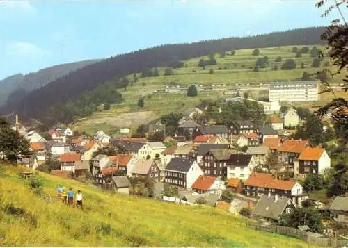 AK, Fehrenbach Kr. Hildburghausen, Teilansicht, um 1988