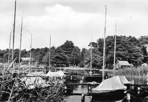 AK, Arendsee Altmark, Seglerhafen, 1969