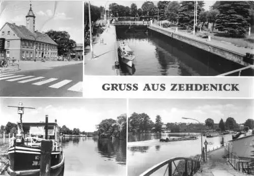 AK, Zehdenick Kr. Gransee, vier Abb., 1981