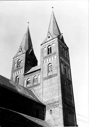 AK, Jerichow Kr. Genthin, Klosterkirche, Turm, 1976