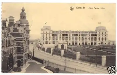 AK, Ostende, Oostende, Royal Palace Hotel, 1915