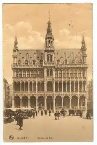 AK, Brüssel, Bruxelles, Maison du Roi, 1910