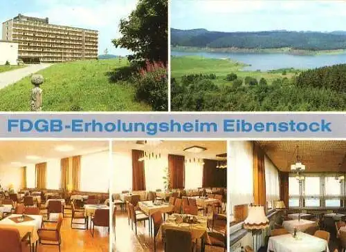 AK, Eibenstock, Erholungsheim, 5 Abb., 1988