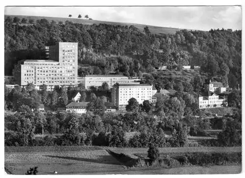 AK, Schwäbisch Hall, Krankenhaus, Badehaus und Schwesternheim, 1959