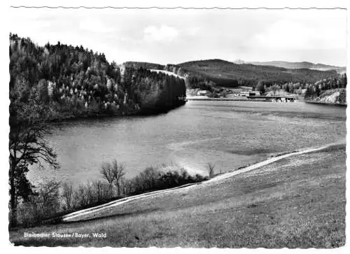 AK, Viechtach Bayer. Wald, Blaibacher Stausee, um 1969
