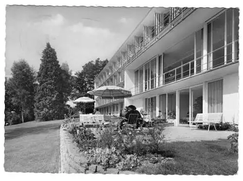 AK, Überlingen Bodensee, Sanatorium am Bodensee, 1962