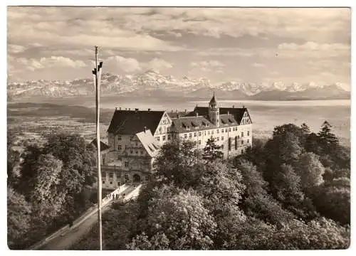 AK, Überlingen Bodensee, Schloß Heiligenberg, 1961, SSt