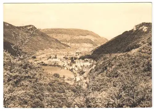 AK, Reutlingen, Gesamtansicht, Version 1, 1960, Echtfoto, Handabzug