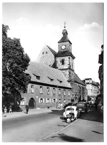 AK, Göttingen, Die Marienkirche mit der Kommende, um 1970