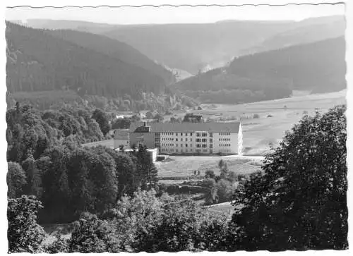 AK, Berleburg, Naturheilklinik "Odeborn", Version 2, um 1960