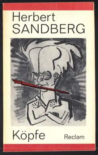 Sandberg, Herbert; Köpfe, [Zeichnungen], 1983, Reclam 1022