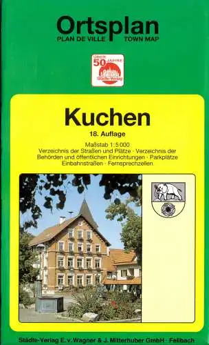 Ortsplan, Kuchen, 18. Auflage, um 2002