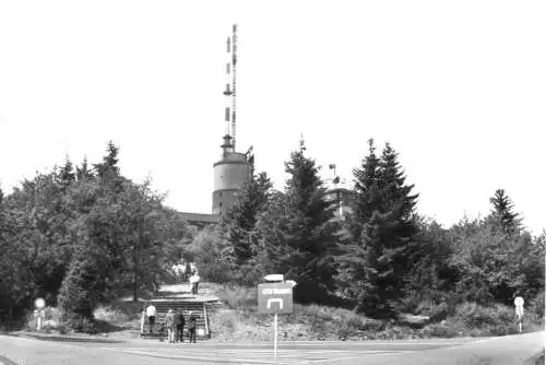 AK, Brotterode Thür. Wald, Großer Inselsberg, Gipfelbebauung, 1981