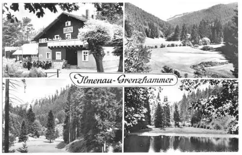 AK, Ilmenau - Grenzhammer, vier Abb., 1981