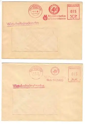 zwei AFS, VEB Falgard Falkenstein, o Falkenstein, 9704, 1968 bzw 1973