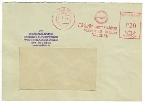 AFS, VEB Strömungsmaschinen, BT II, Dresden, o Dresden, 806, 1.3.73