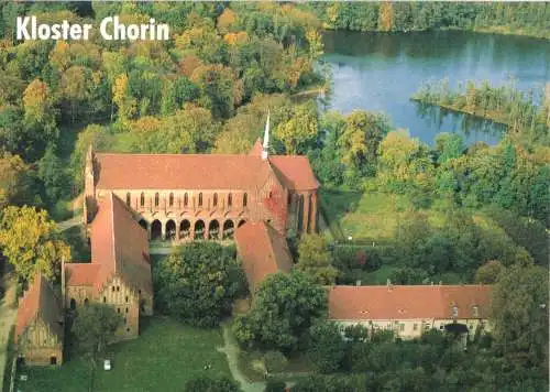 AK, Chorin Kr. Eberswalde, Kloster, Luftbildansicht, um 2005