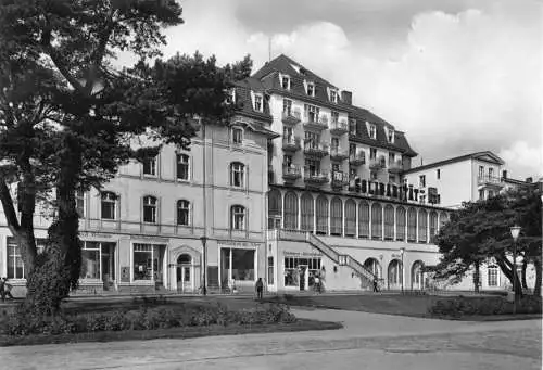 AK, Seebad Heringsdorf auf Usedom, FDGB-Heim "Solidarität", 1969