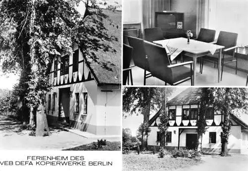 AK, Klütz Kr. Grevesmühlen, Ferienheim VEB DEFA Kopierwerke Berlin, 1978