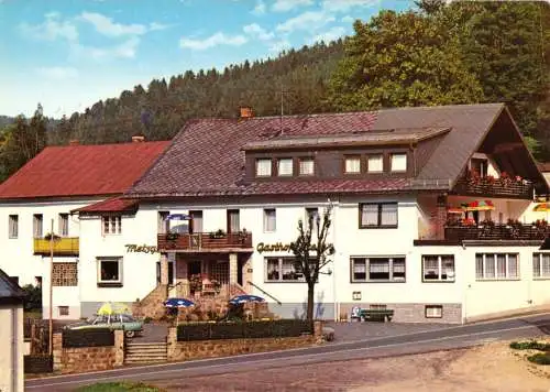 AK, Oberwarmensteinach Fichtelgeb., Gasthof  "Goldener Stern", um 1980