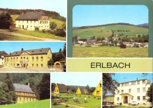 AK, Erlbach, sechs Abb., 1982