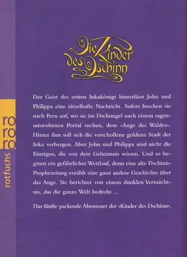 Kerr, P. B.; Die Kinder des Dschinn - Das dunkle Erbe der Inka, 2010