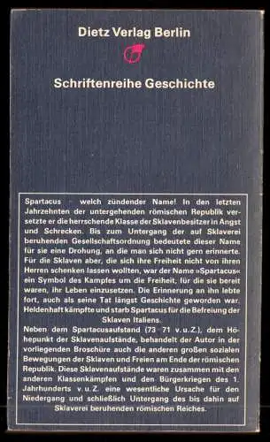 Günther, Rigobert; Der Aufstand des Spartacus, 1989