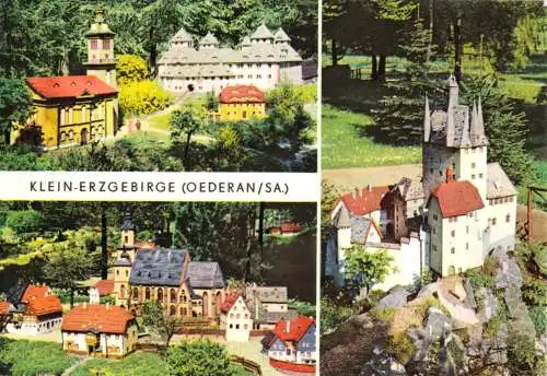 AK, Oederan Sachs., Klein-Erzgebirge, drei Abb., 1975