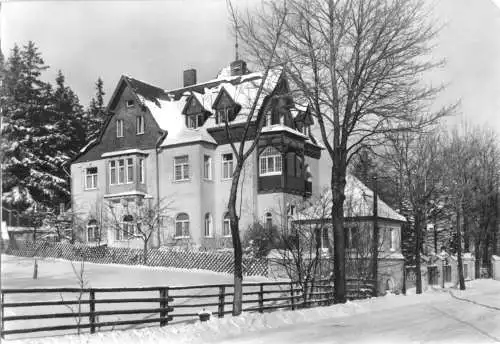 AK, Gelenau Erzgeb., Kr. Zschopau, Genesungsheim, 1987