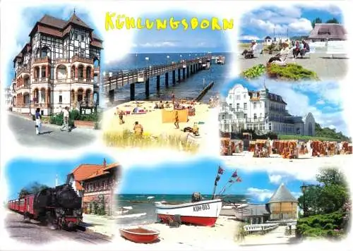 AK, Ostseebad Kühlungsborn, sieben Abb., gestaltet, um 2005