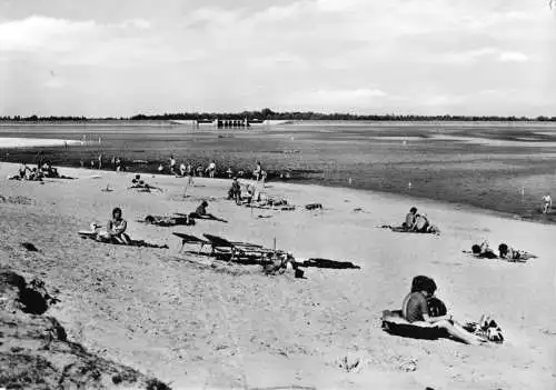 AK, Spremberg, Erholungszentrum Talsperre Spremberg, Strand, 1977